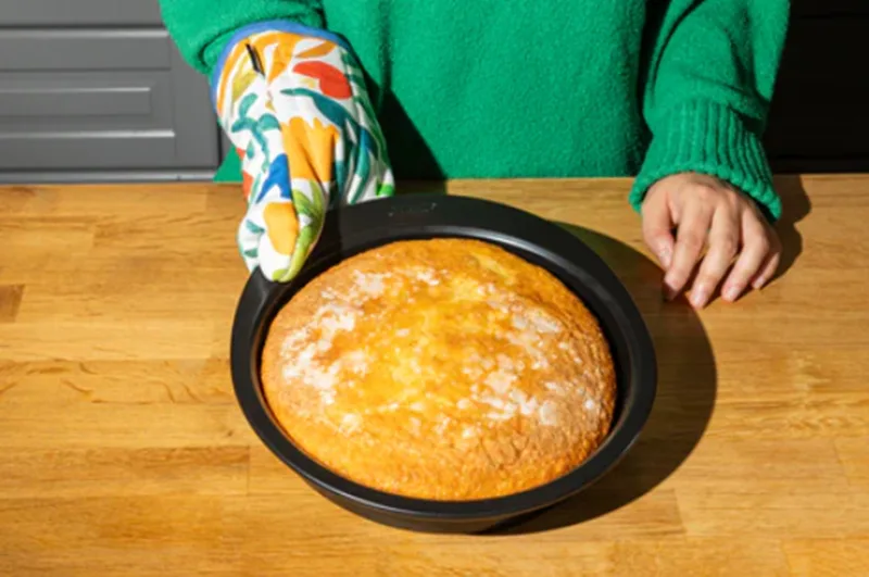 Форма для випічки Pyrex вуглецева сталь 22 см антипригарна чорна