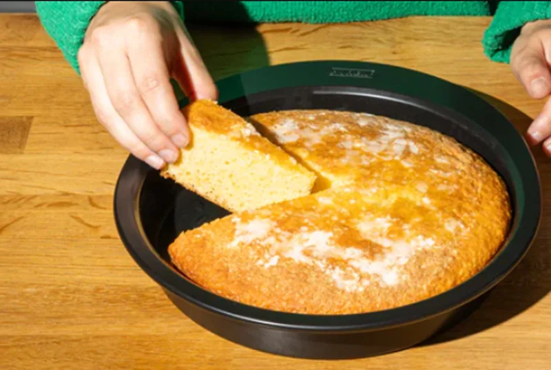 Форма для випічки Pyrex вуглецева сталь 22 см антипригарна чорна
