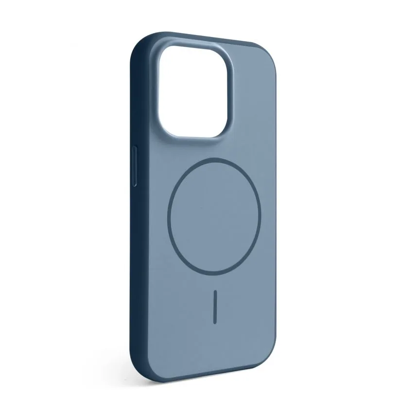 Чохол Soft Matte MagSafe TPU 16 Pro синій