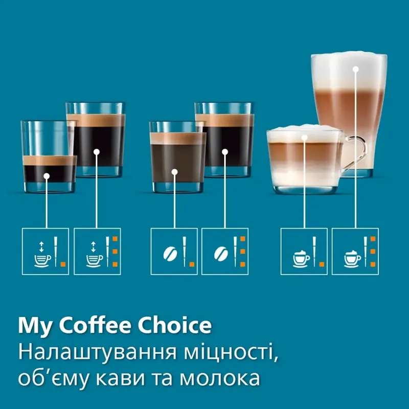 Кавомашина Philips пластикова 24,6х37,1х43,3 см чорна