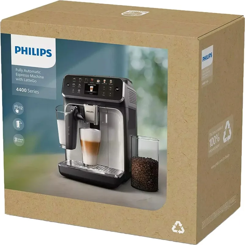 Кавомашина Philips пластикова 24,6х37,1х43,3 см чорна