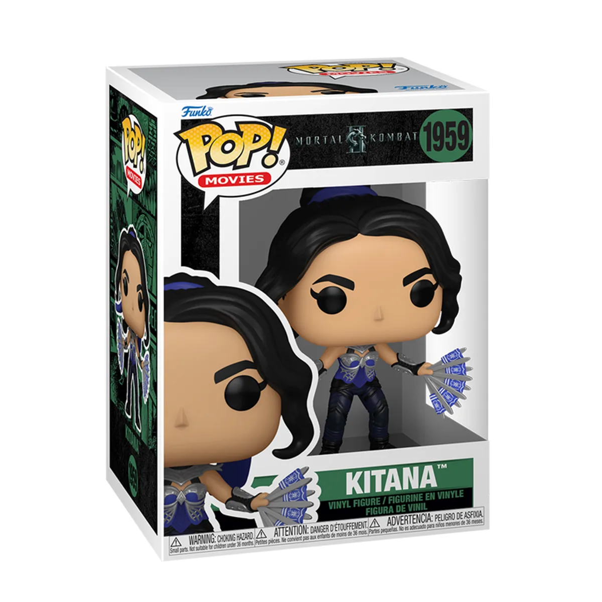 Ігрова фігурка Funko POP! вінілова 9,6 см Кітана чорна