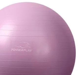 Мяч для фитнеса Active Point PVC 75 см Фиолетовый с насосом