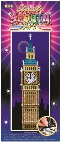 Набір для творчості Sequin Art Strictly Біг Бен 19*50см
