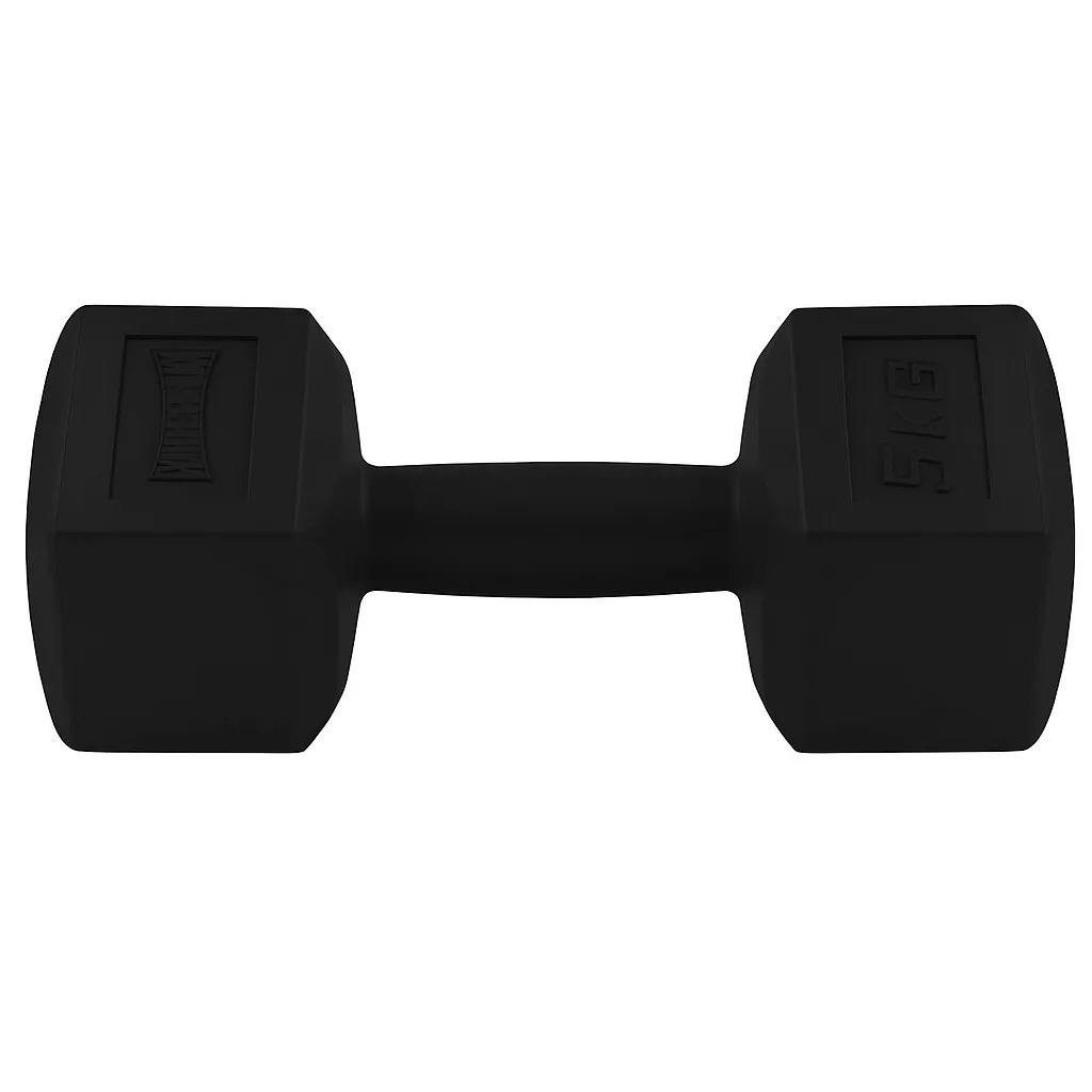 Гантель Active Point композитна ПВХ 5 кг чорна