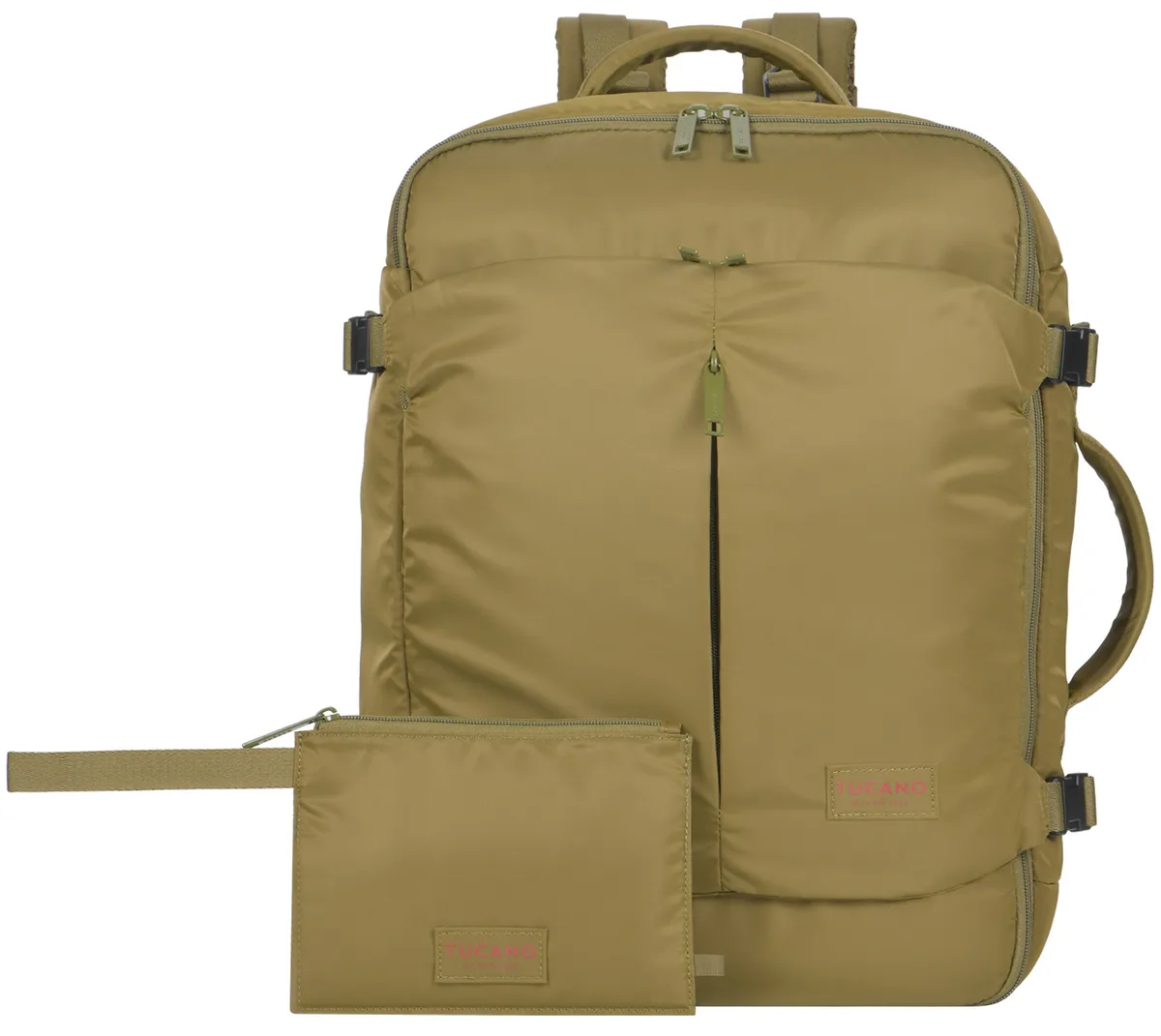 Рюкзак дорожній Tucano TUGO Premium ML 18", 28.5л, зелений