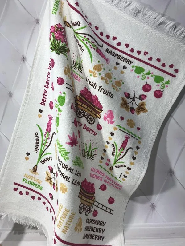 Набір кухонних рушників By IDO Antalya Fresh Fruits 12 штук 100% бавовна 40х60 см