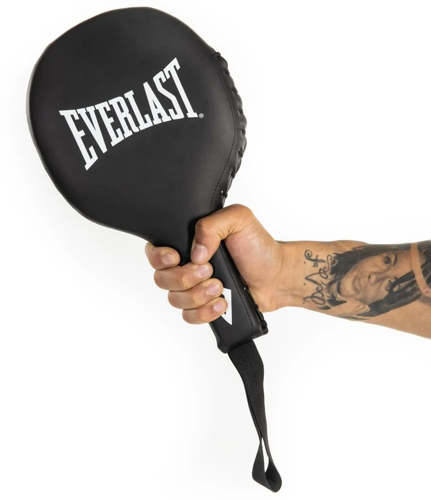 Лапа-ракетка Everlast синтетична шкіра OSFM чорна