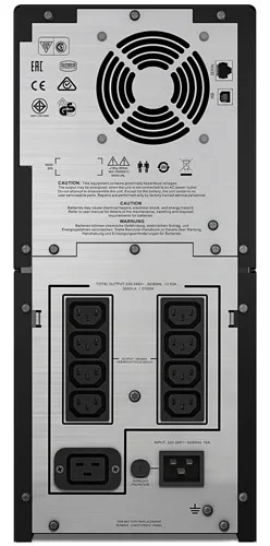 Джерело безперебійного живлення APC Smart-UPS C 3000VA/2400W, LCD, USB, 6xC13, 1xC19