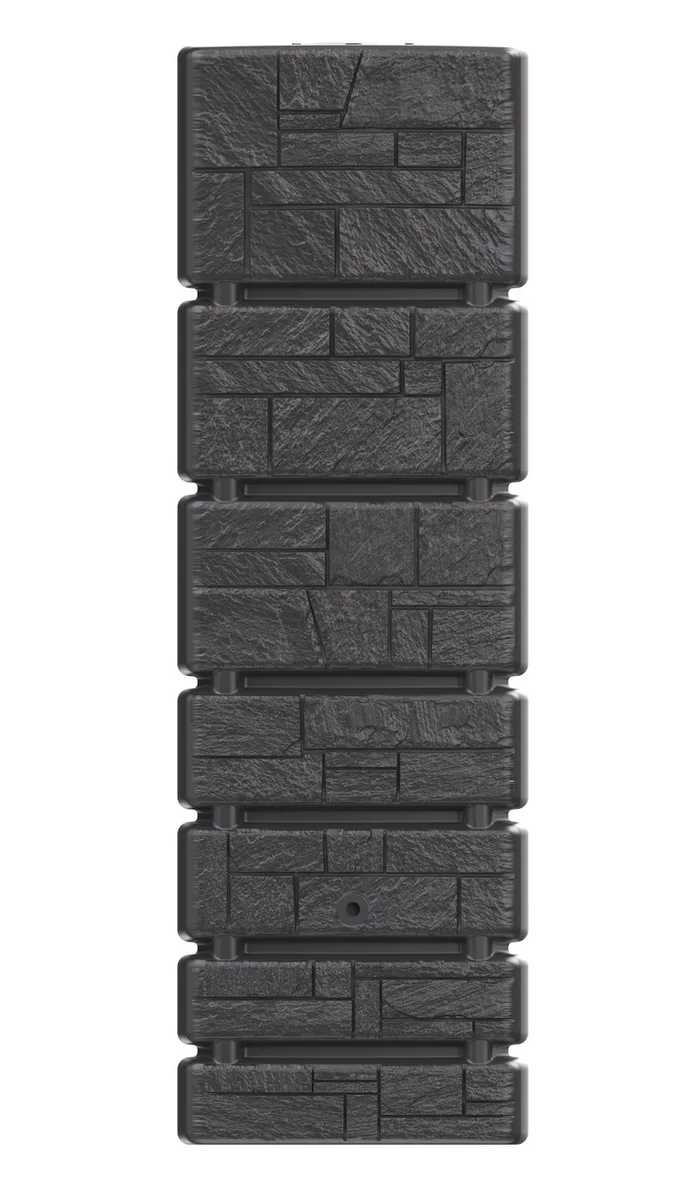 Ємність для збору дощової води Prosperplast HDPE 350 л антрацит
