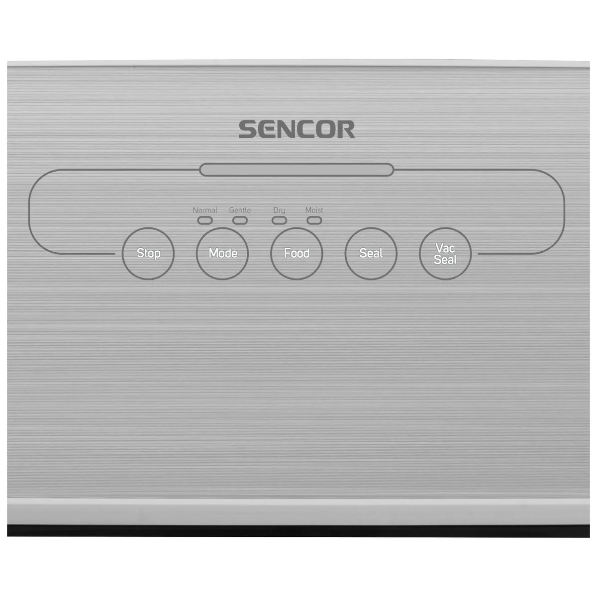 Вакуумний упаковщик Sencor для пакетів і контейнерів, 110Вт, 30см, з електронним управлінням, +5 пакетів, +1 рулон, пластиковий ко