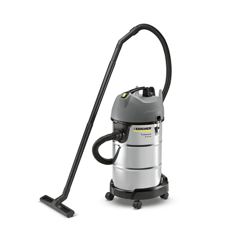 Професійний пилосос Karcher NT 38/1 Me Classic Edition, потужність 1500 Вт, тиск 227 мБар, об’єм контейнера 38 л, вага 11.6 кг.