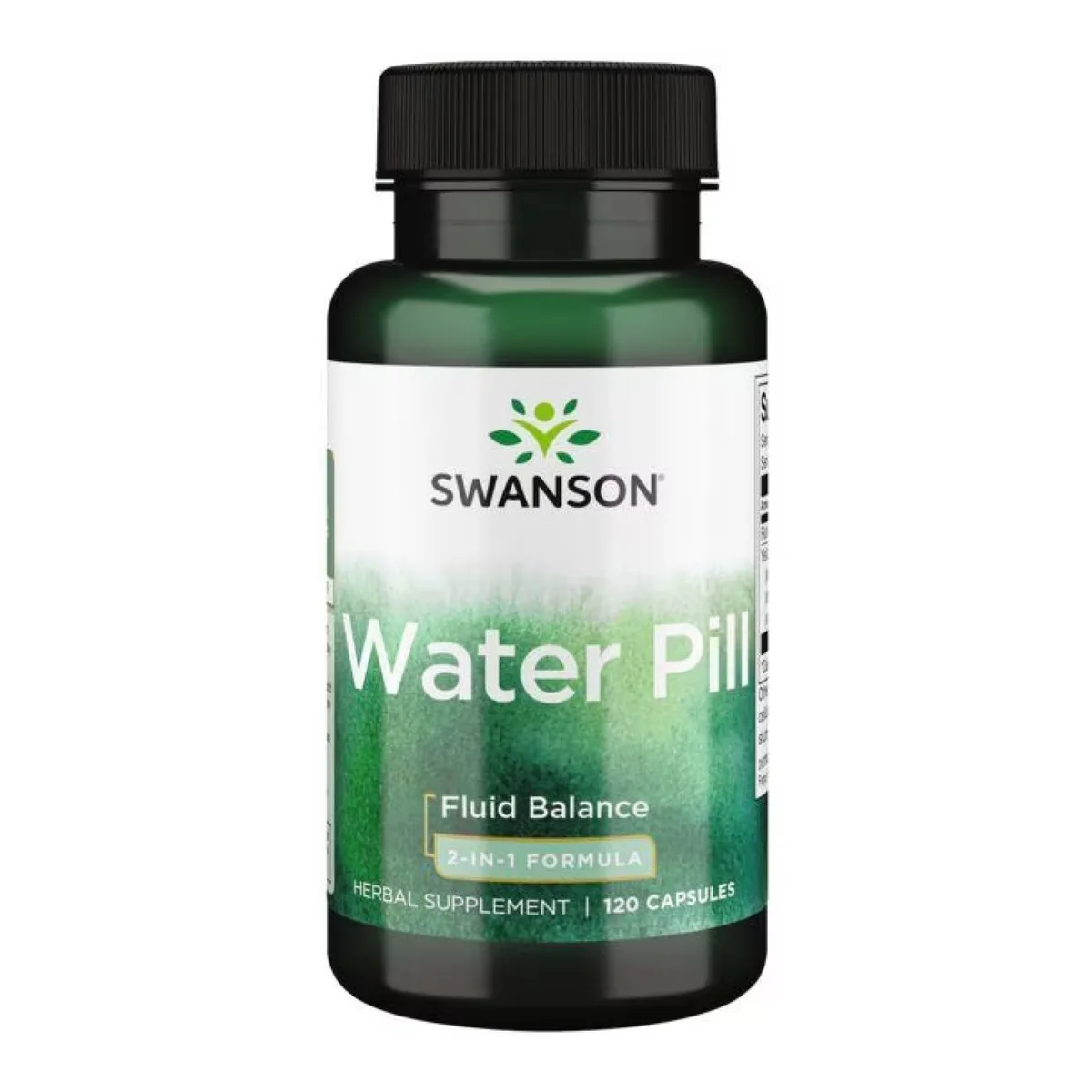 Swanson Water Pill 20mg 120 капсул растительная формула для управления жидкостью