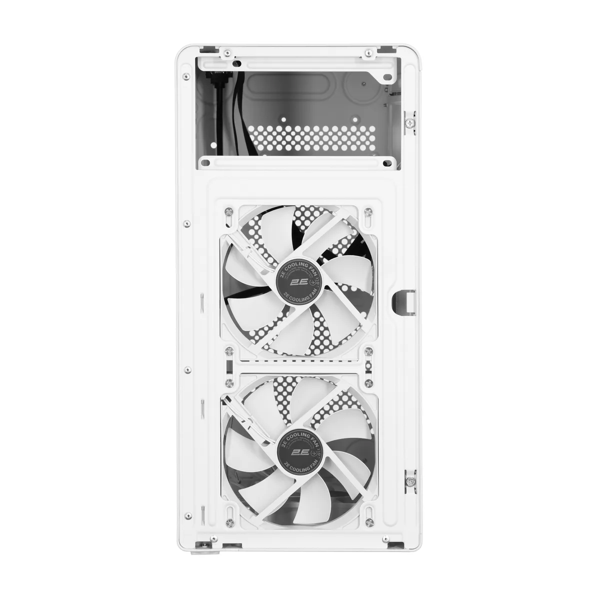 Корпус 2E Credo Metal V350W без БЖ, 1xUSB3.0, 1х USB 2.0, 1xUSB Type-C, 3x120мм, VGA 350мм, LCS ready, контролер з пультом, mATX, білий