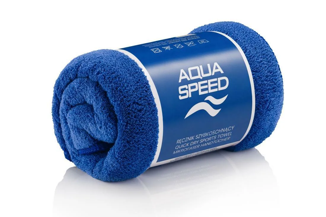 Рушник Aqua Speed мікрофібра 70х140 см синій унісекс