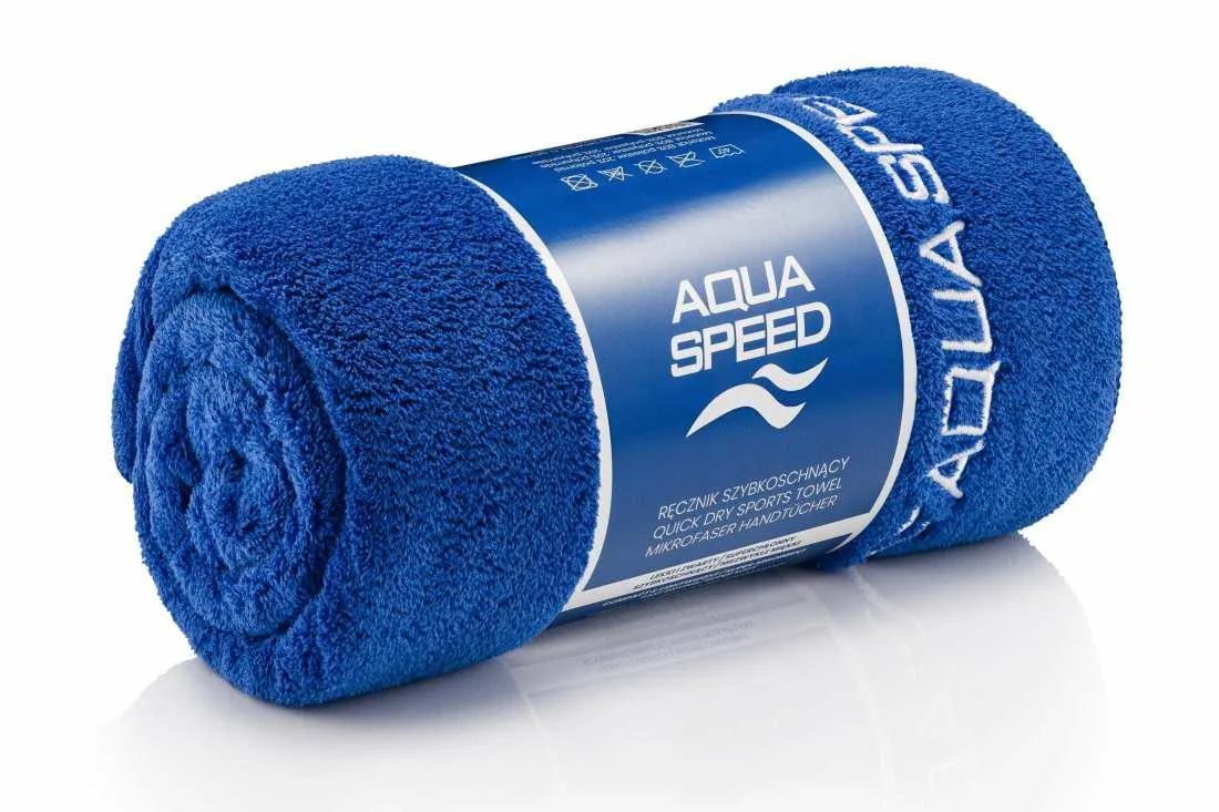 Рушник Aqua Speed мікрофібра 70х140 см синій унісекс