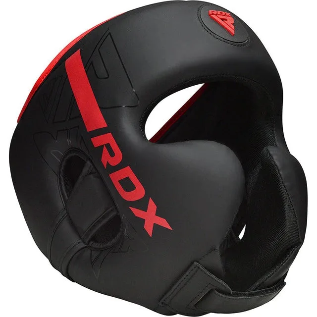 Боксерський шолом RDX Inc PU-шкіра L Червоний
