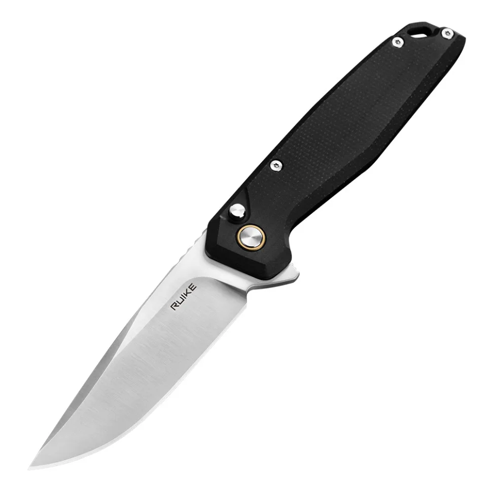 Складаний ніж Ruike G10 214 мм чорний Sandvik 14C28N