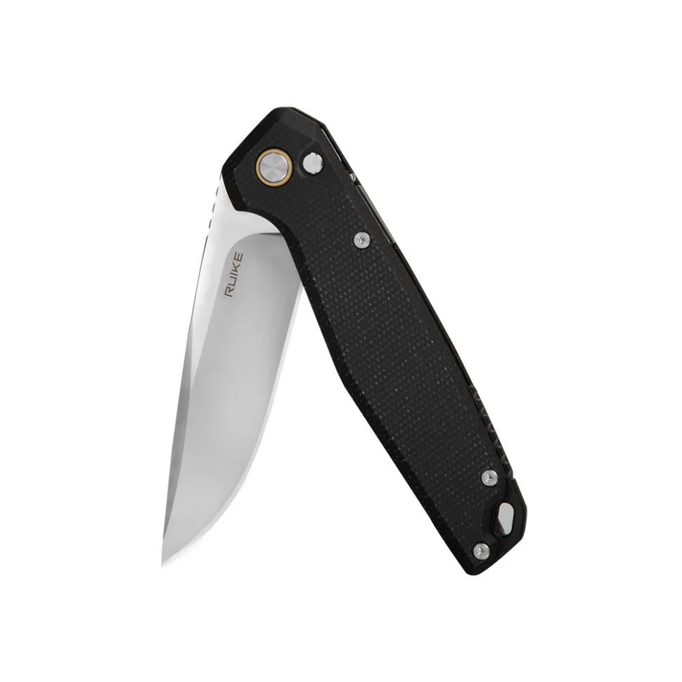 Складаний ніж Ruike G10 214 мм чорний Sandvik 14C28N
