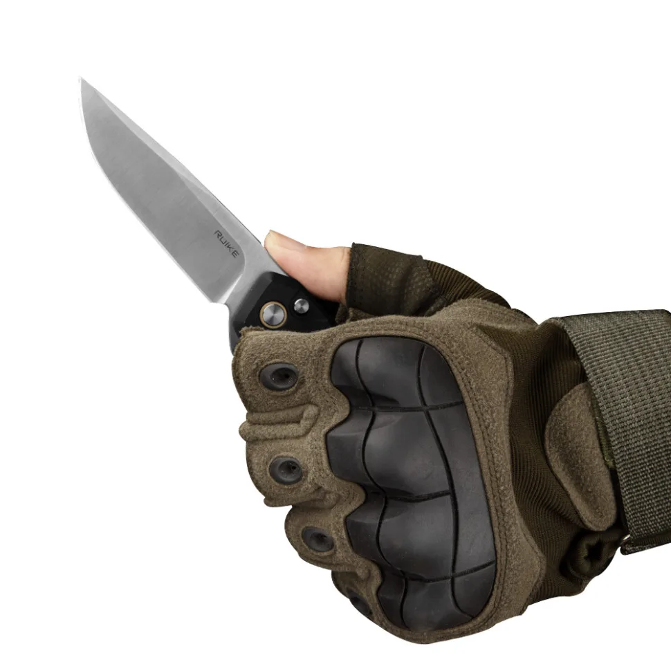 Складаний ніж Ruike G10 214 мм чорний Sandvik 14C28N