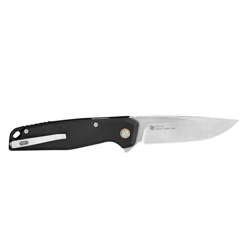 Складаний ніж Ruike G10 214 мм чорний Sandvik 14C28N