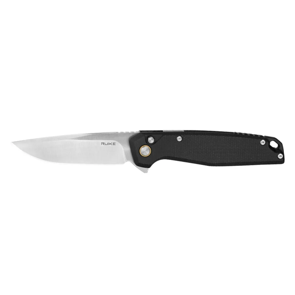 Складаний ніж Ruike G10 214 мм чорний Sandvik 14C28N