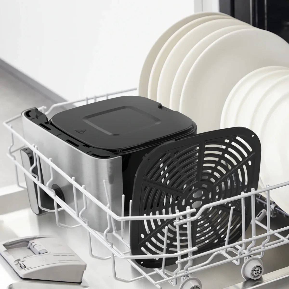 Мультипіч Tefal Easy Fry Mega, 1700Вт, 7.5л чаша, сенсорне управління, 8 режимів, пластиковий корпус, чорний.