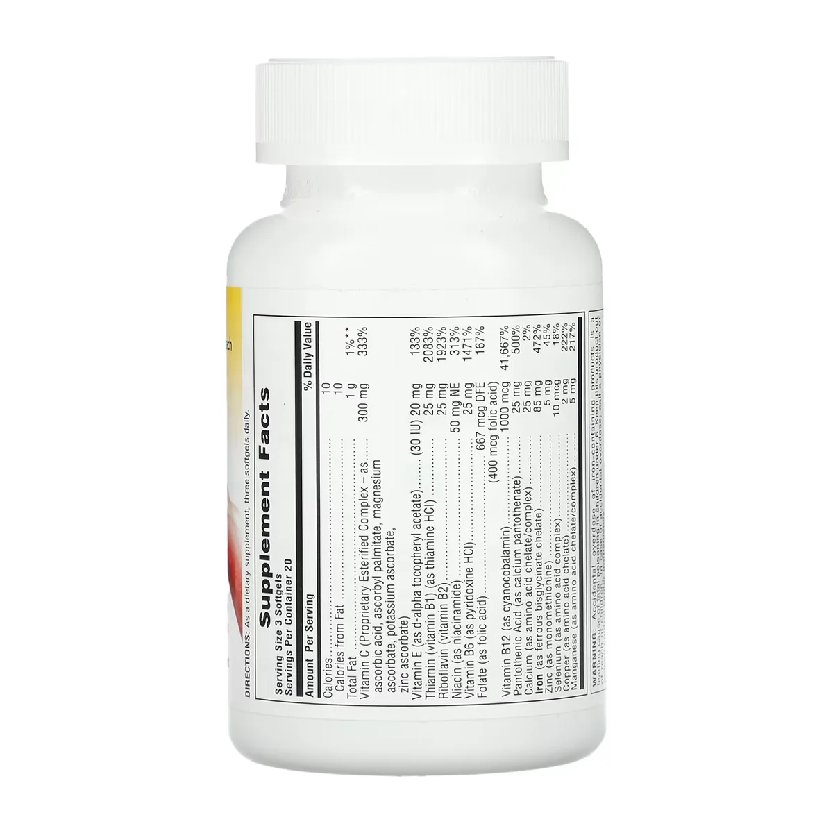 Hema-Plex Nature's Plus хелатне залізо 60 капсул без ГМО, без глютену