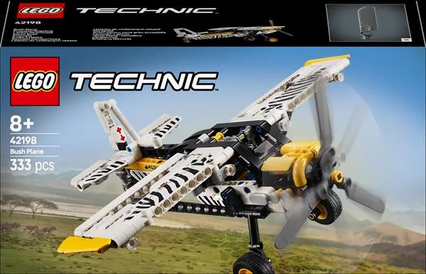 LEGO Technic Конструктор Буш-літак 333 деталі 26х14х9 см Пластик Мультиколір