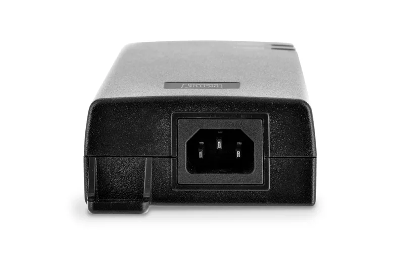 PoE-инжектор DIGITUS PoE Ultra 802.3at, 10/100/1000 Mbps, выходное напряжение макс. 48V, 60W