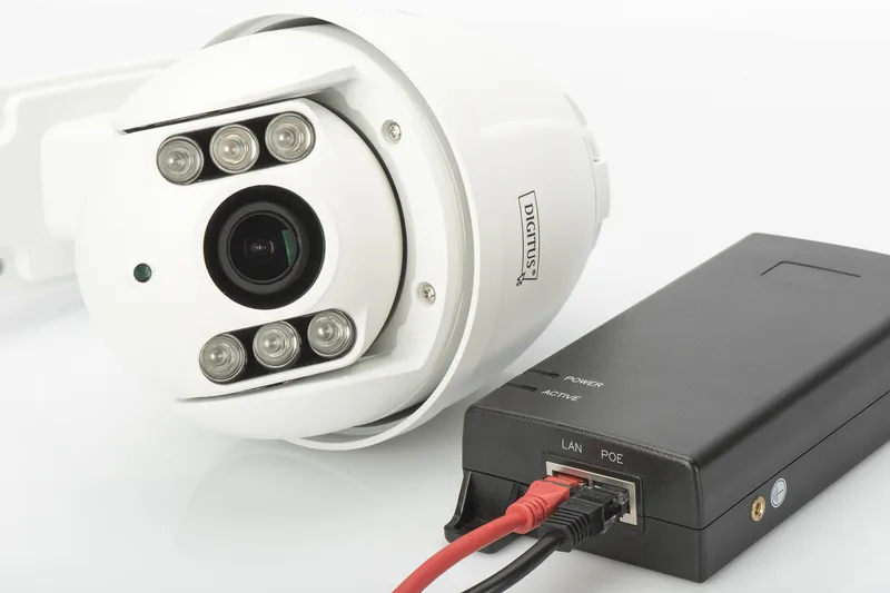 PoE-инжектор DIGITUS PoE Ultra 802.3at, 10/100/1000 Mbps, выходное напряжение макс. 48V, 60W
