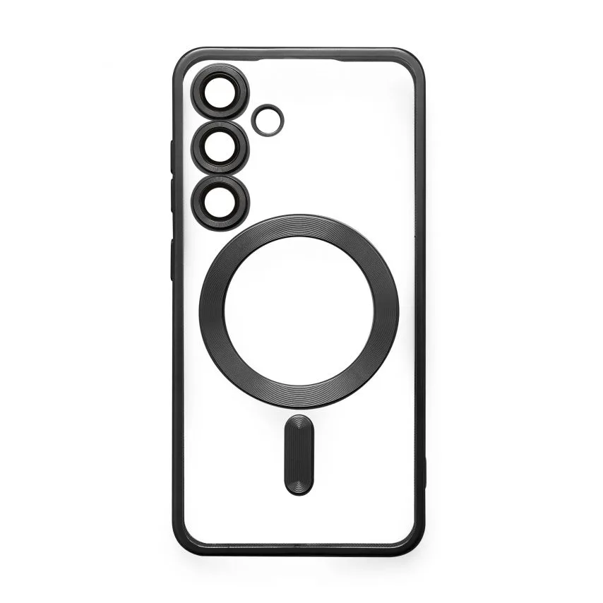 Чохол MagSafe для смартфонів пластик силікон чорний матовий