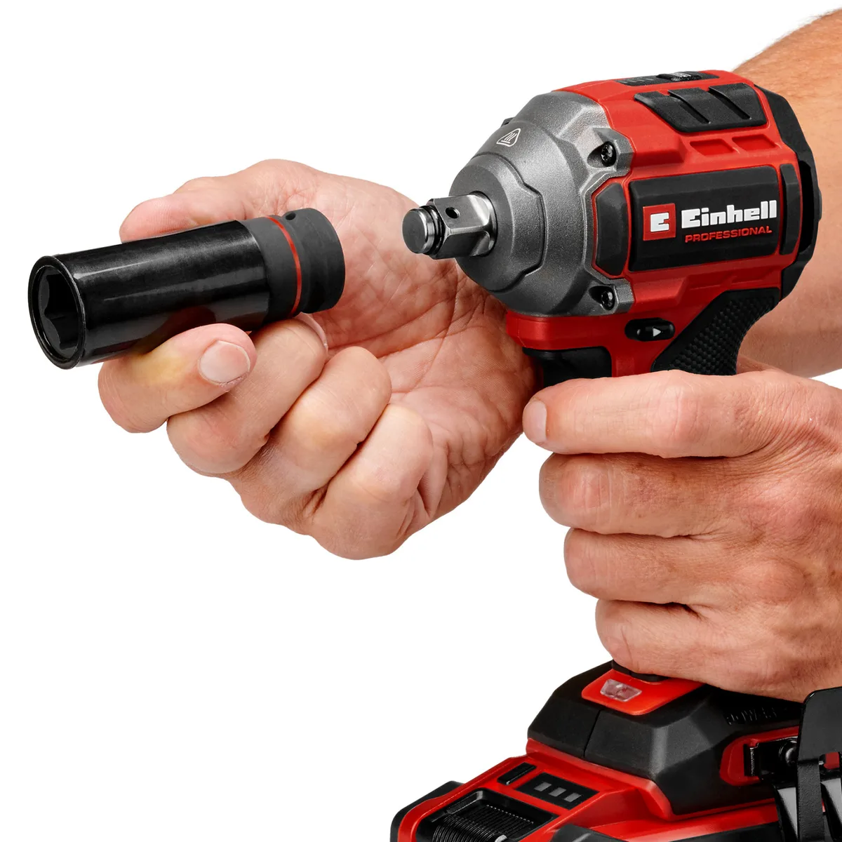 Акумуляторний ударний гайковерт Einhell Professional TP-CW 18/260-C Li BL - Solo 18В, 260Нм, 0-2700об/хв, 0.95кг