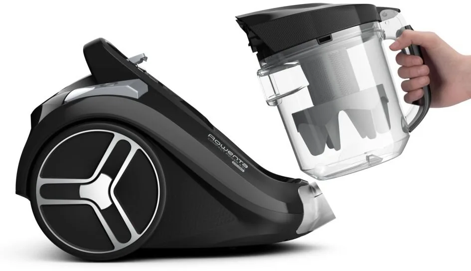 Пылесос Rowenta Compact Power XXL Classic с контейнером, 900Вт, объем 25л, система HEF, черный
