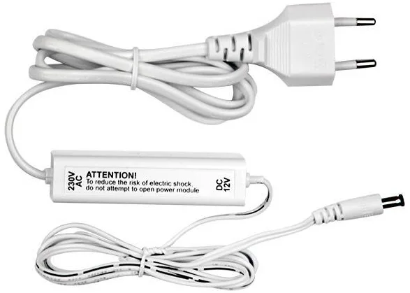 Блок живлення для охоронного приладу U-Prox PSU 0,7 White, 220V AC/12V DC, 700mA, jack 5,5x2,1mm, захист від КЗ, білий