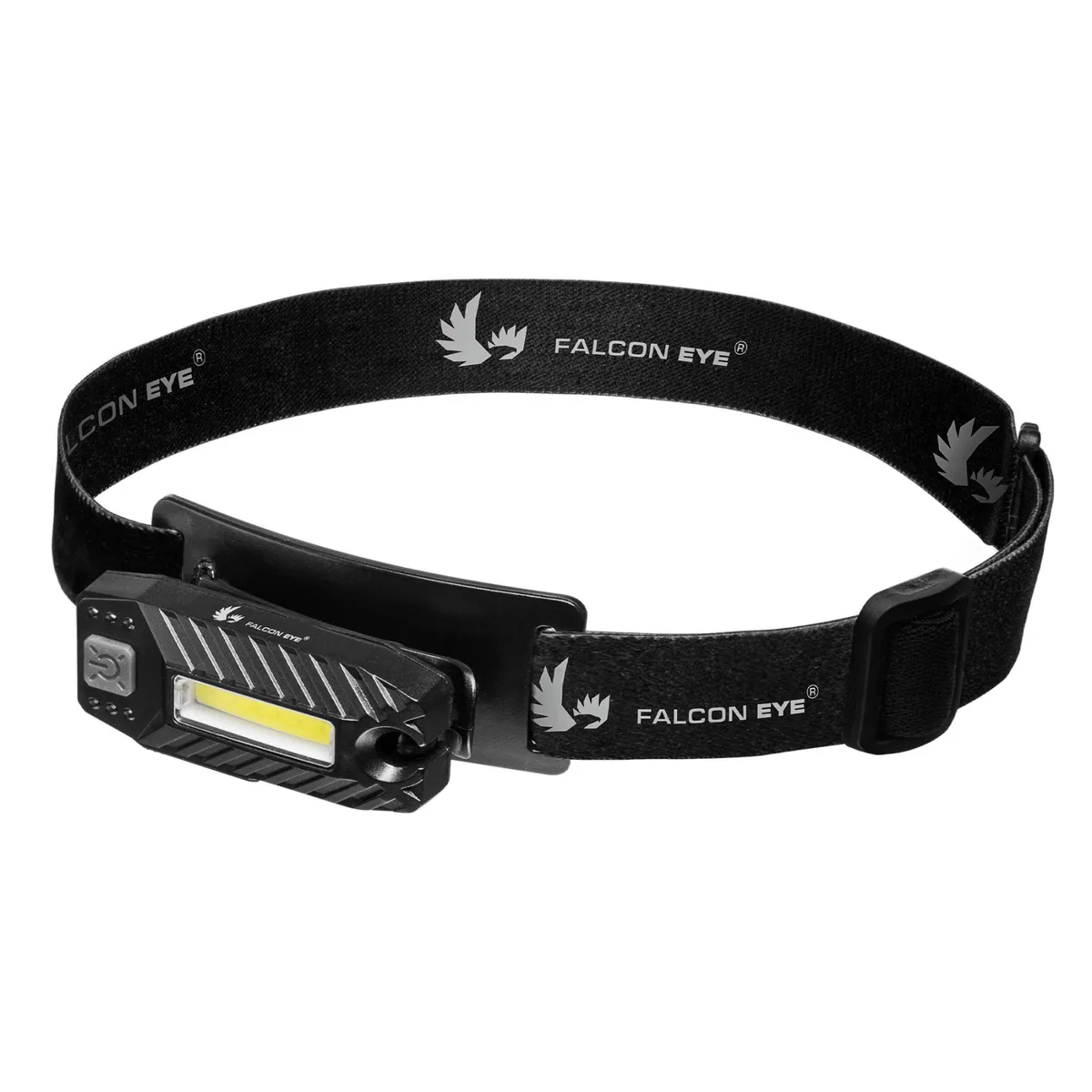 Налобний ліхтар Falcon Eye COB LED 60 Lm Чорний 70х20х30 мм