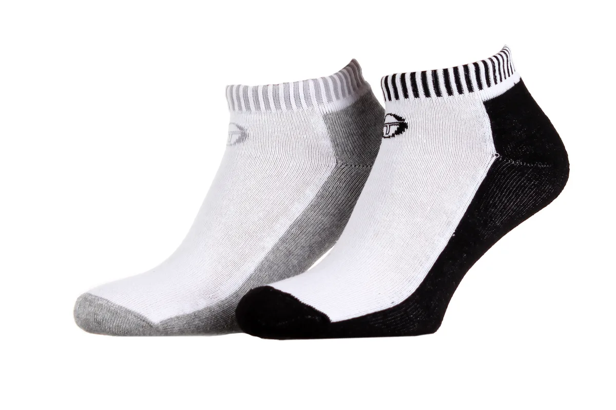 Шкарпетки Sergio Tacchini бавовна 36-40 чорний сірий 3-pack