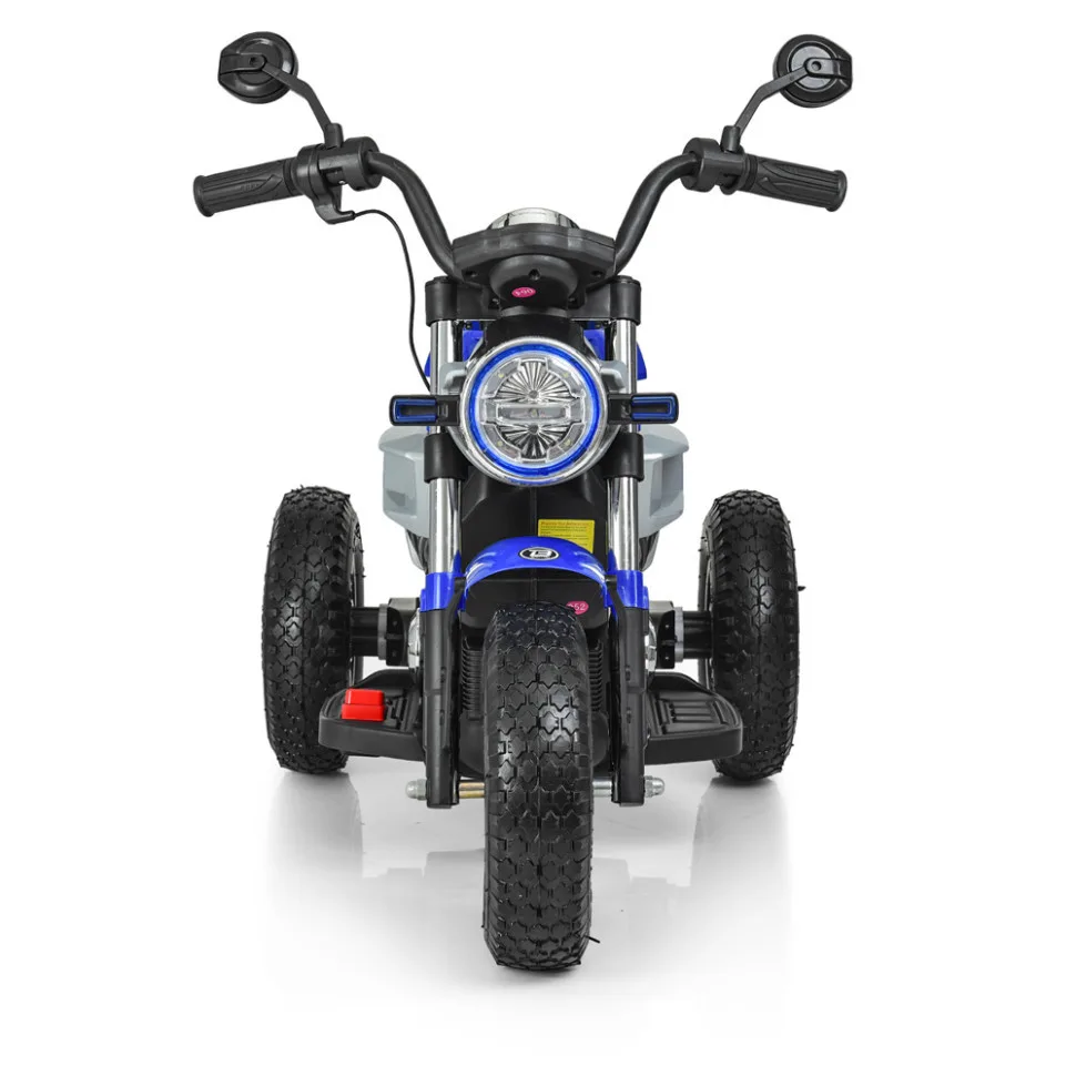 Детский электромобиль Bambi Racer кожа до 60 кг коричневый 104 см