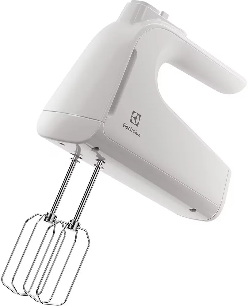 Ручний міксер Electrolux 500Вт, 4 насадки, режим турбо, білий.