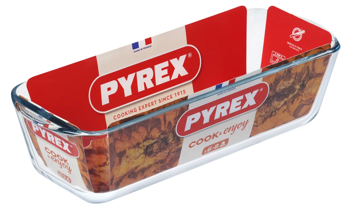 Форма для хліба Pyrex боросилікатне скло 31x12x8 см