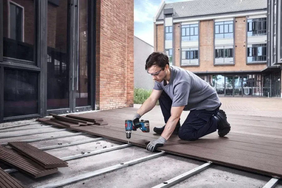 Акумуляторний ударний шурупокрут-дриль Bosch Professional GSB 18V-65, 18В, 2x5А·год, 31·65Нм, 0-2100об/хв, зарядний пристрій GAL18