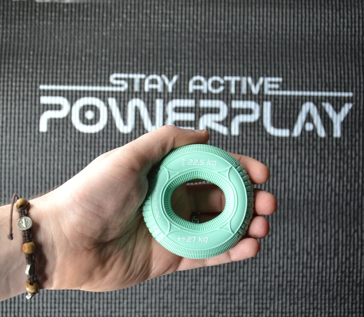 Еспандер кистьовий Active Point силіконовий 22,5-27 кг м'ятний