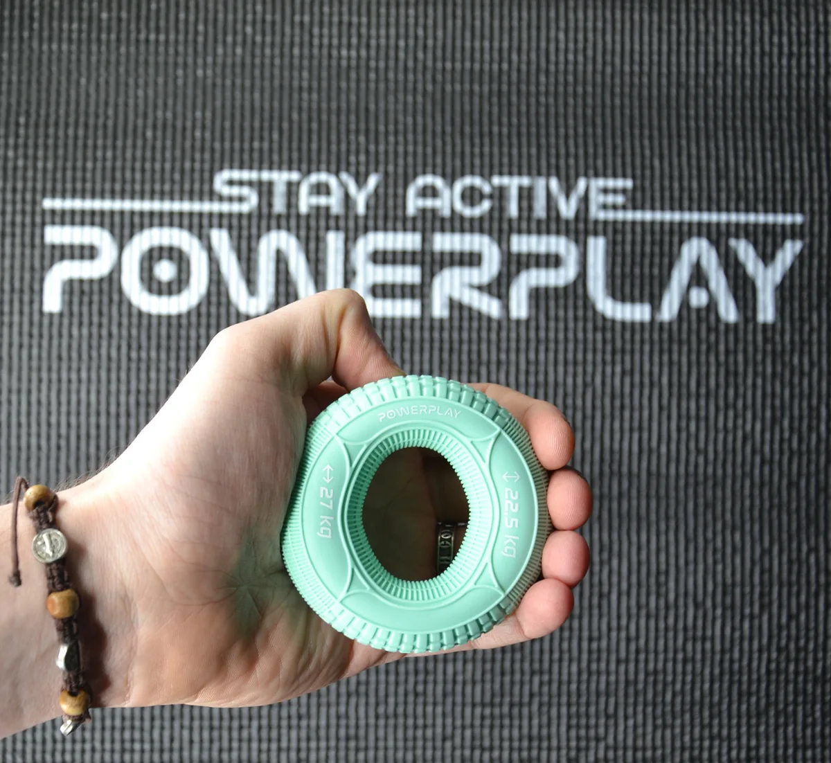 Еспандер кистьовий Active Point силіконовий 22,5-27 кг м'ятний