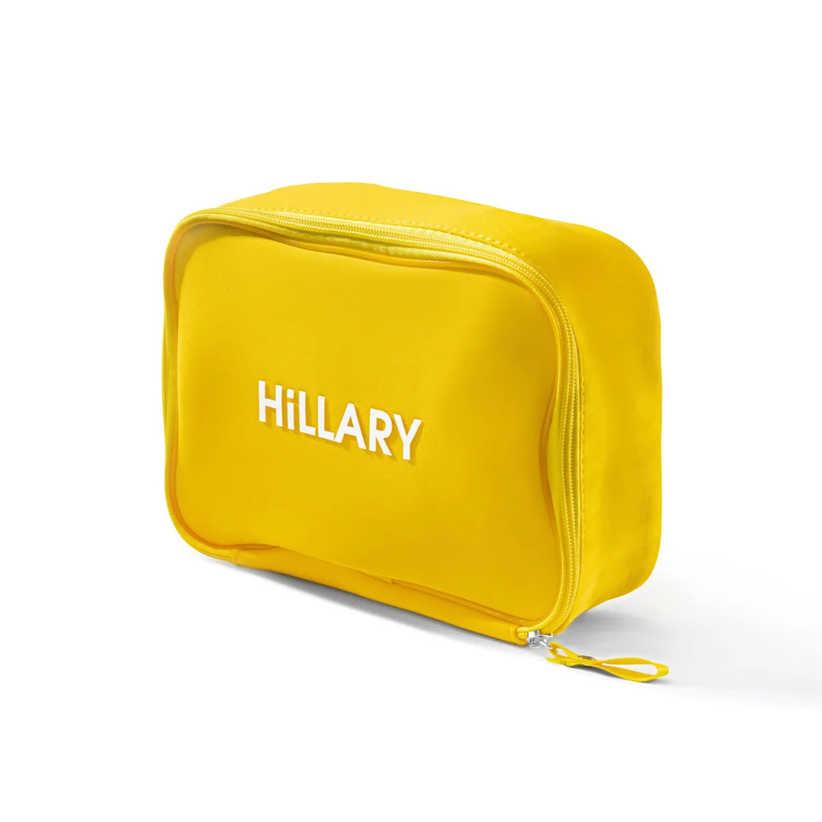 Косметичка желтая Hillary Sunny Delight для косметики, органайзер для путешествий и хранения косметических средств.