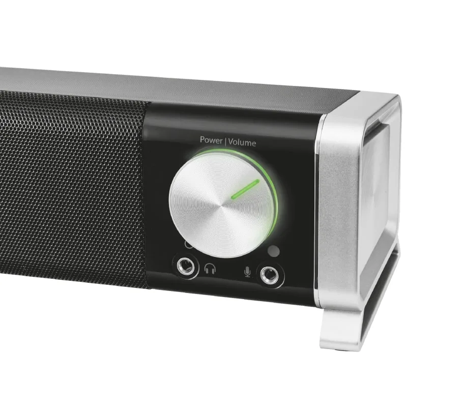 Акустическая система Trust Asto Саундбар, USB/AUX, черный