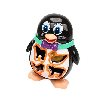Логика-сортер BK Toys пластиковый 20х20х30 см цветной с фигурками зверушек