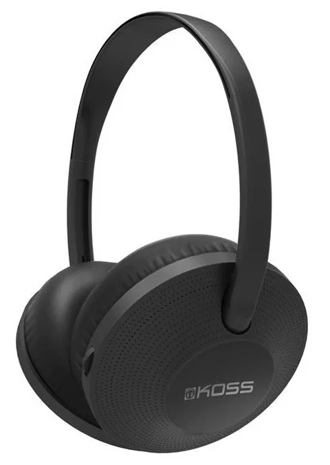 Наушники Over-Ear Koss KPH7, BT 5.0, Wireless, Mic, Черный