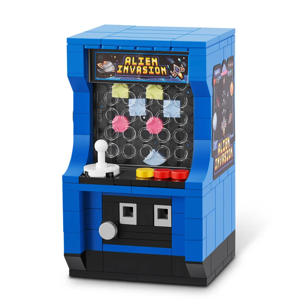 Конструктор в капсулі MAX 162 деталей для зборки аркадного автомата Retro кольоровий