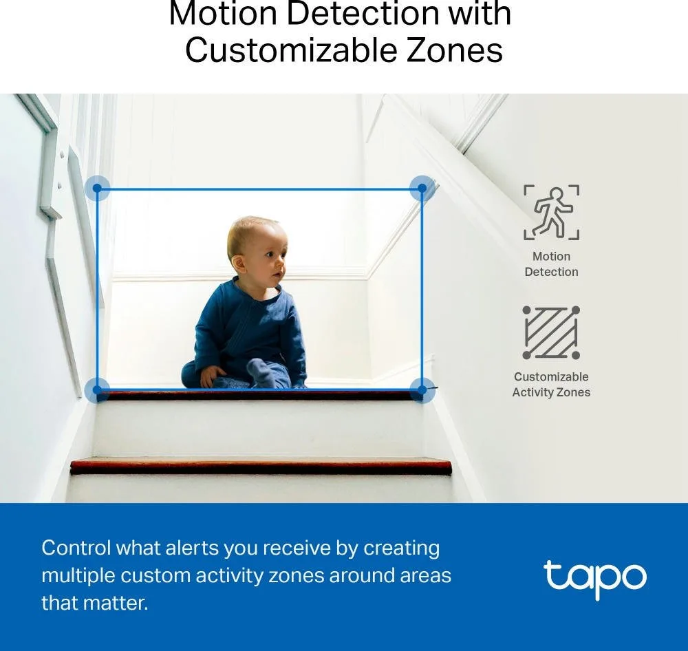 IP-Камера TP-LINK Tapo C220 4MP N300 microSD motion detection