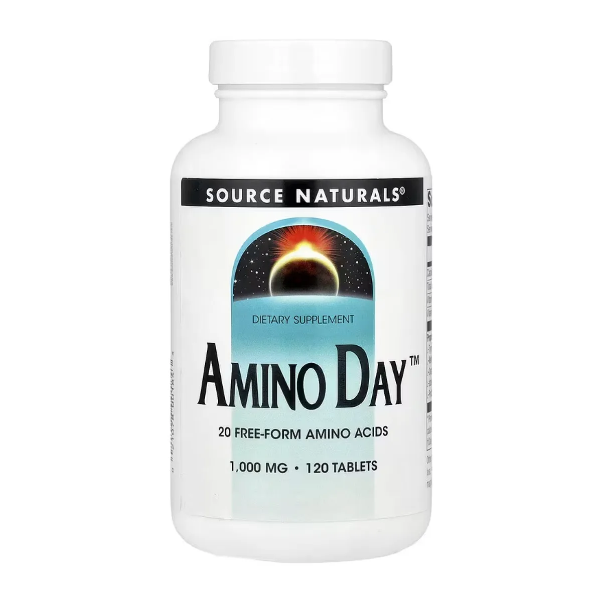 Amino Day 1000mg 120 табл кристаллические аминокислоты Source Naturals